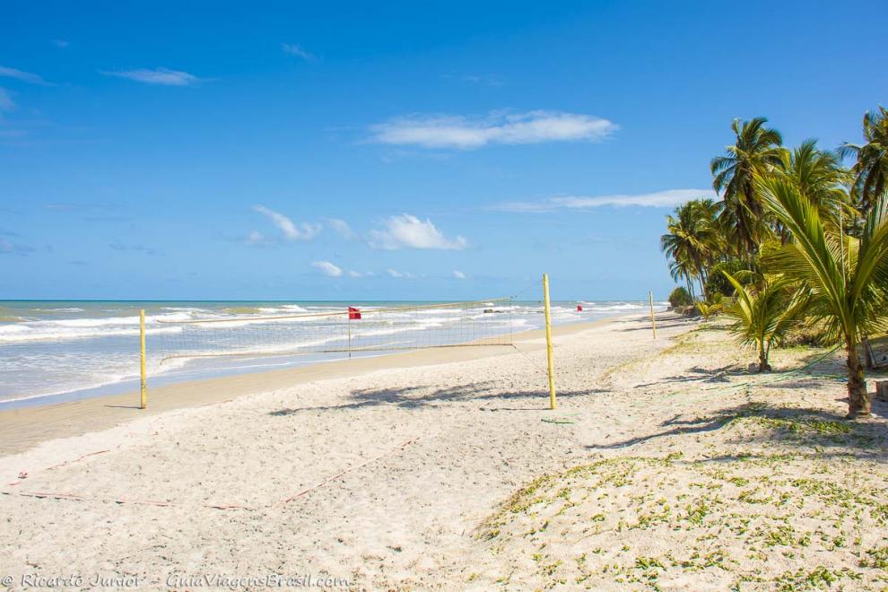 Imagem da Praia dos Milionários, uma praia fabulosa.